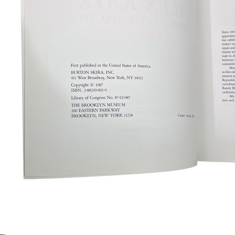 A Print Retrospective by Alex Katz First Edition