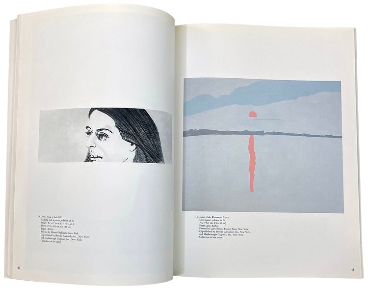 A Print Retrospective by Alex Katz First Edition