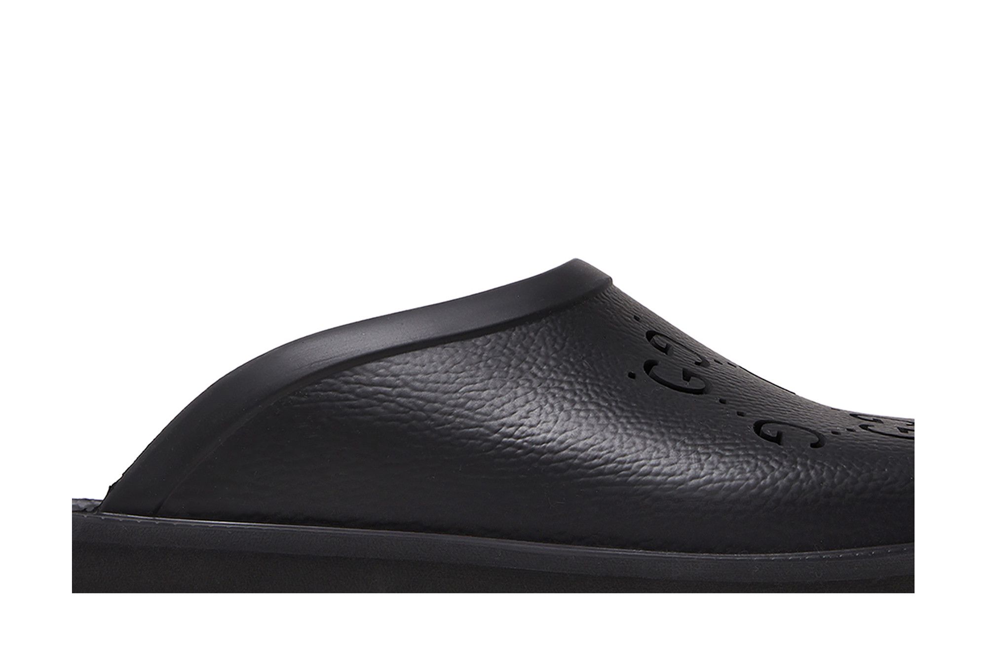Buy Gucci Slip On Sandal 'Cut Out Monogram - Black' - 655517