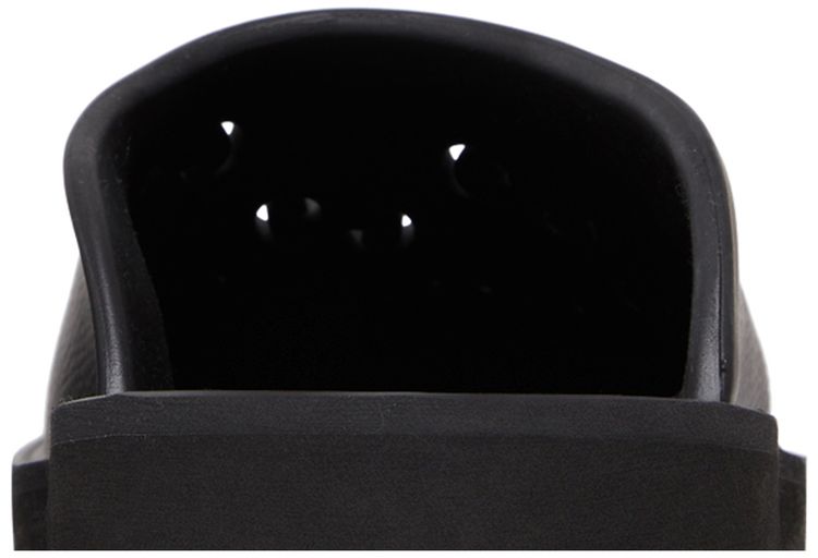 Gucci Slip On Sandal Cut Out Monogram   Black