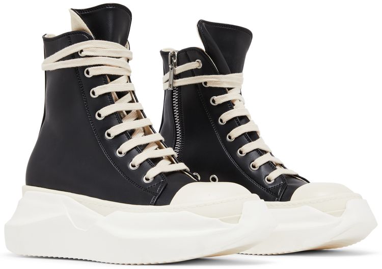 Rick Owens Wmns DRKSHDW Strobe Fabrics Abstract High Black Milk