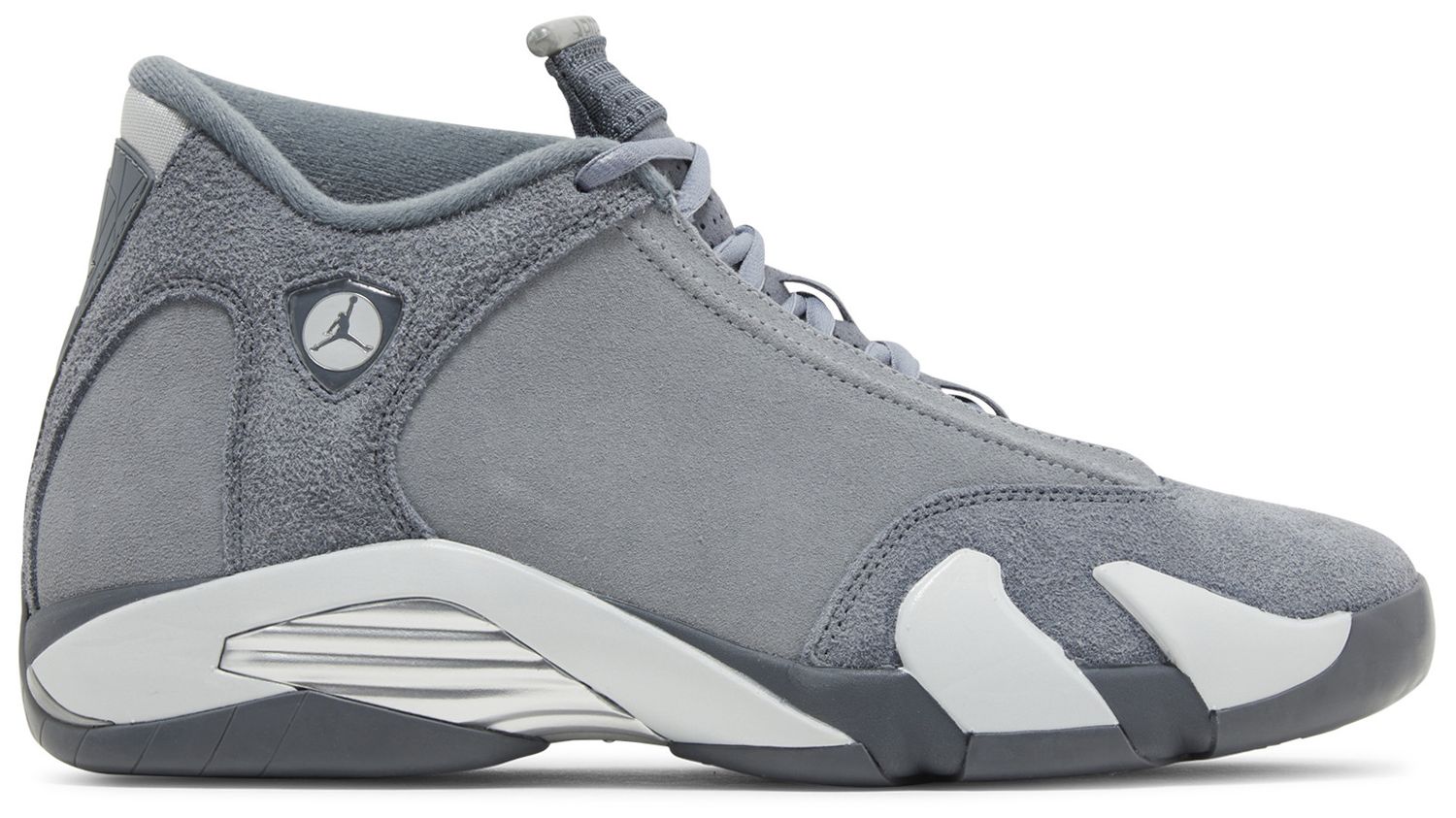 jordan 14 grey and white