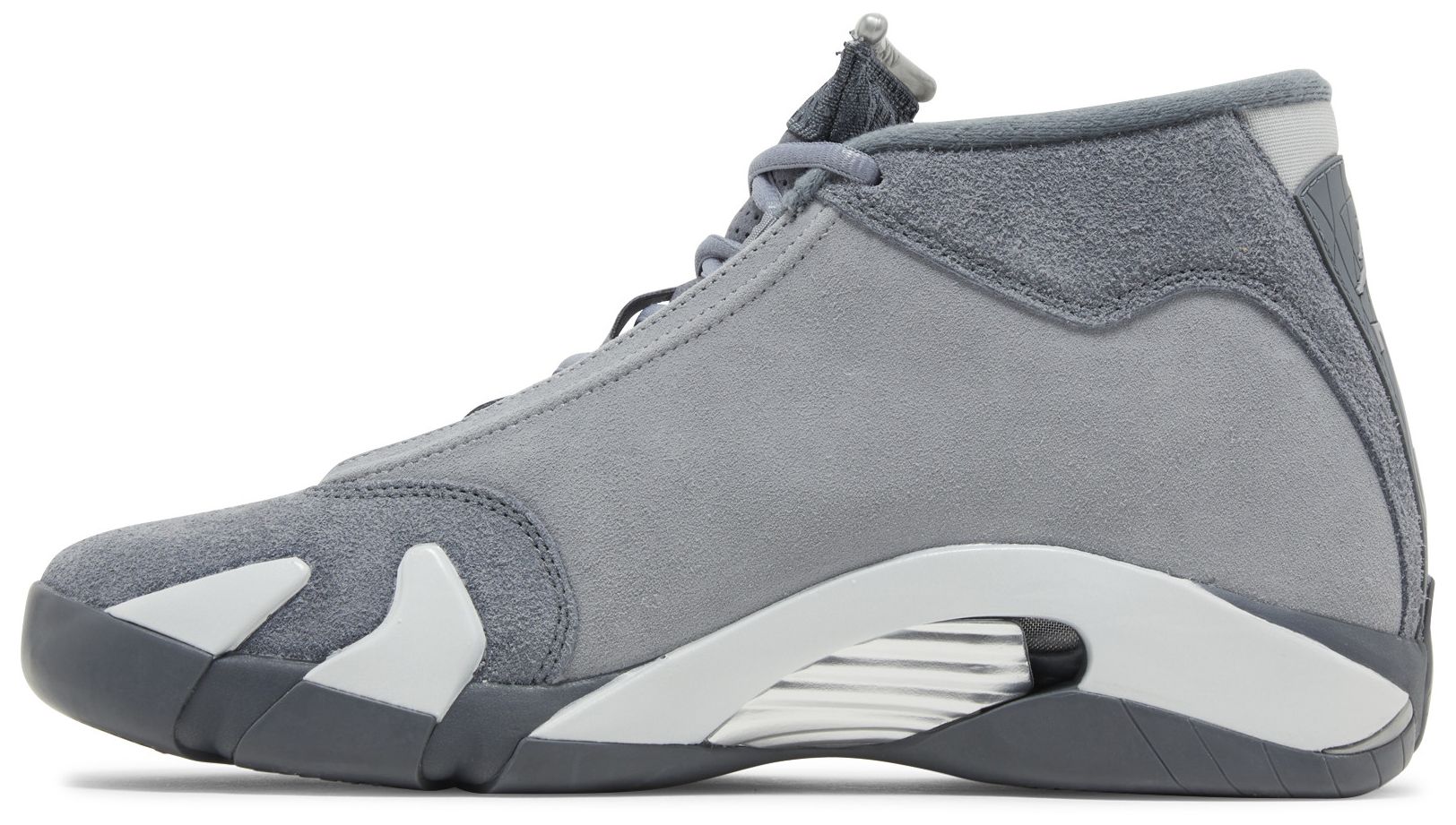 jordan 14 grey and white