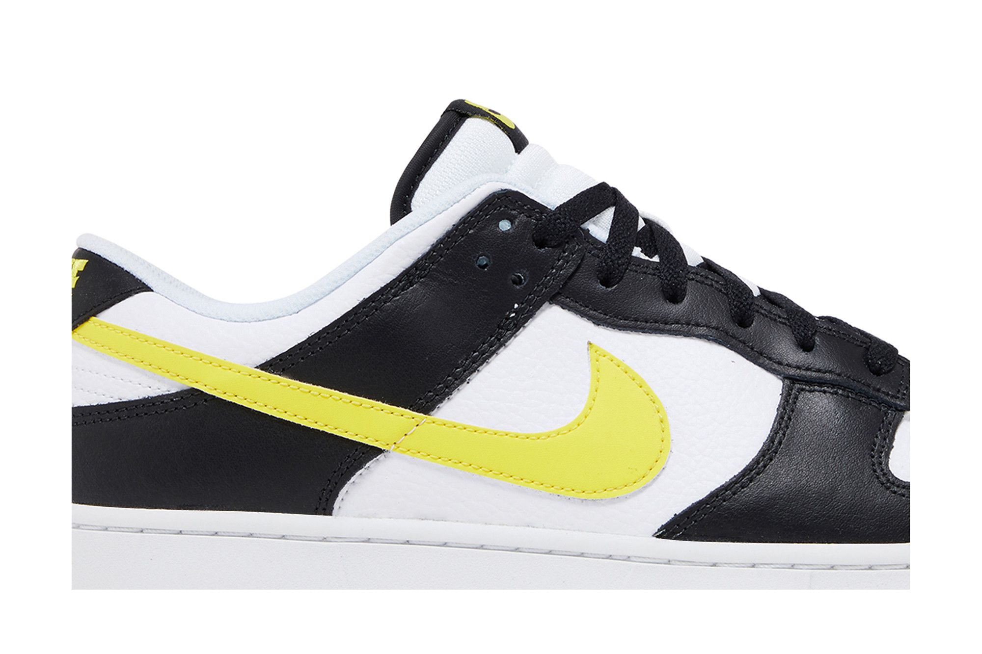 Buy Dunk Low Black Opti Yellow FQ2431 001 GOAT CA