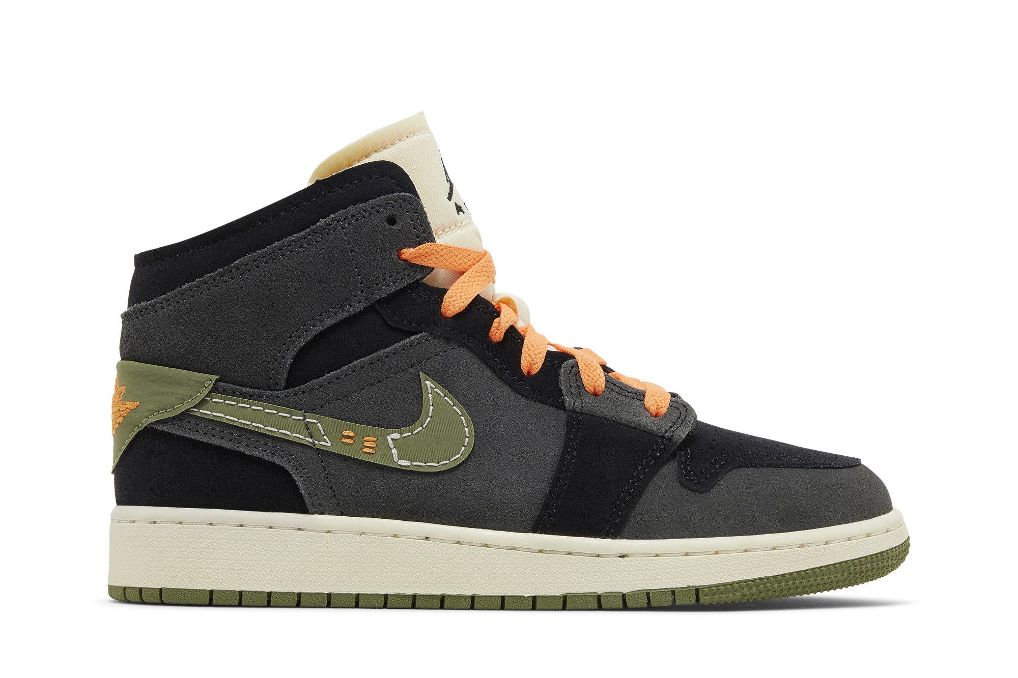 Buy Air Jordan 1 Mid SE Craft GS Anthracite Light Olive FD5847 003 GOAT NL