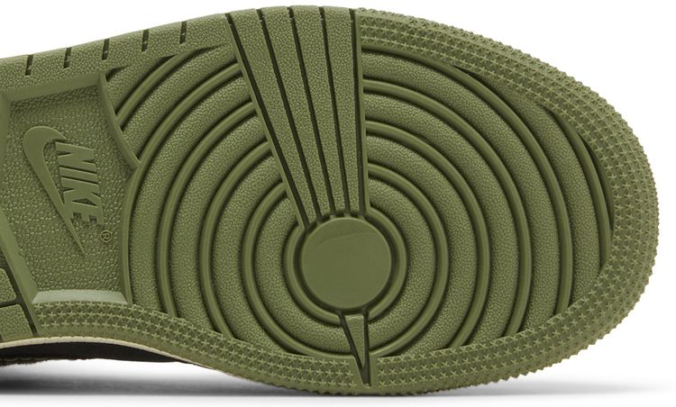 Air Jordan 1 Mid SE Craft GS Anthracite Light Olive