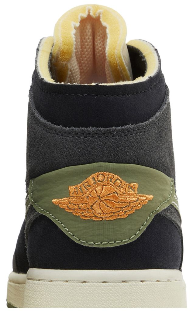 Air Jordan 1 Mid SE Craft GS Anthracite Light Olive