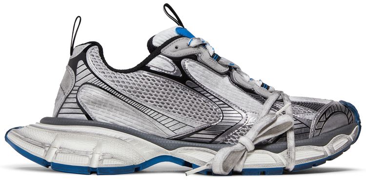 Balenciaga 3XL Sneaker Worn Out   Grey Blue