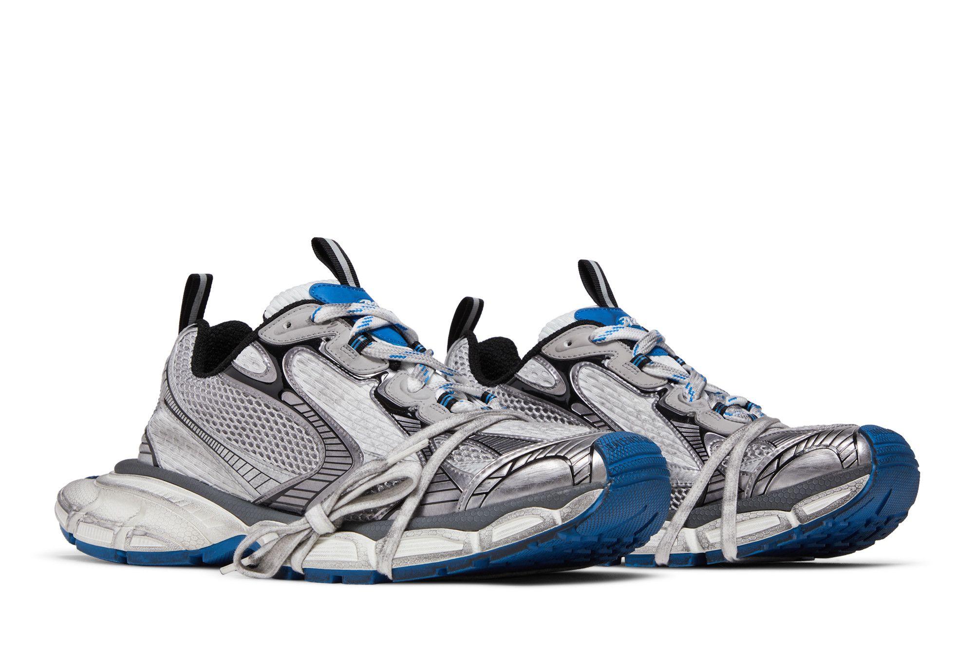 Buy Balenciaga 3XL Sneaker 'Worn-Out - Grey Blue' - 734734