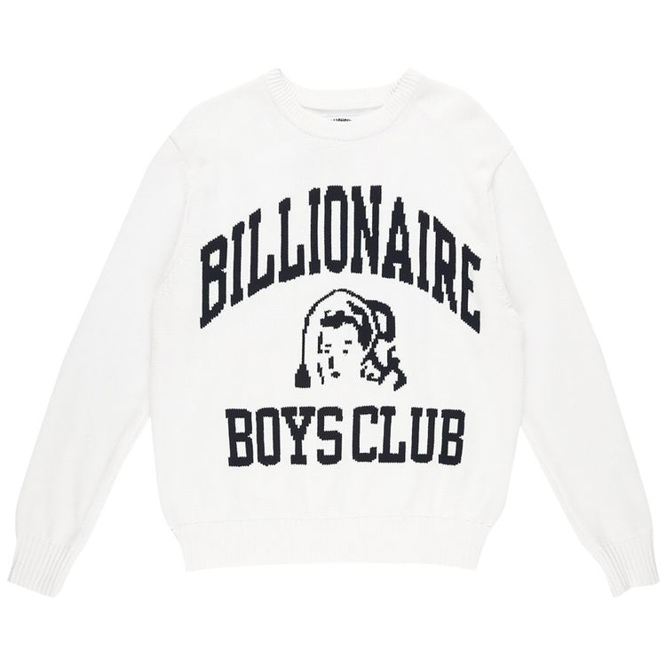 Billionaire Boys Club Campus Sweater White