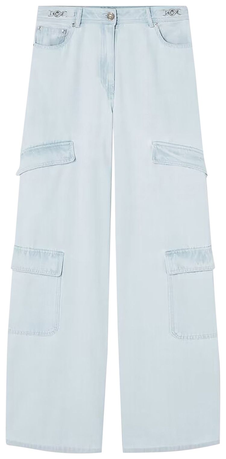 Versace Denim Pants Light Blue Ice