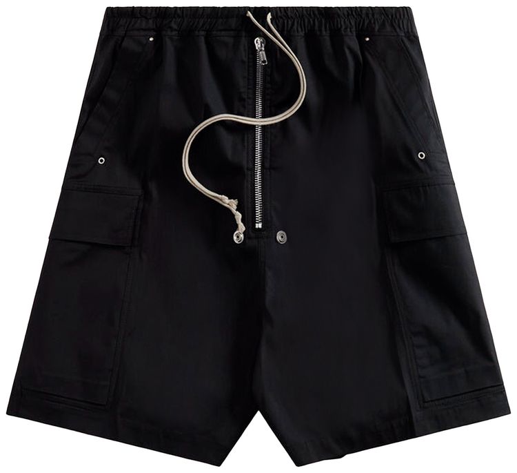 Rick Owens Cargo Bela Shorts Black
