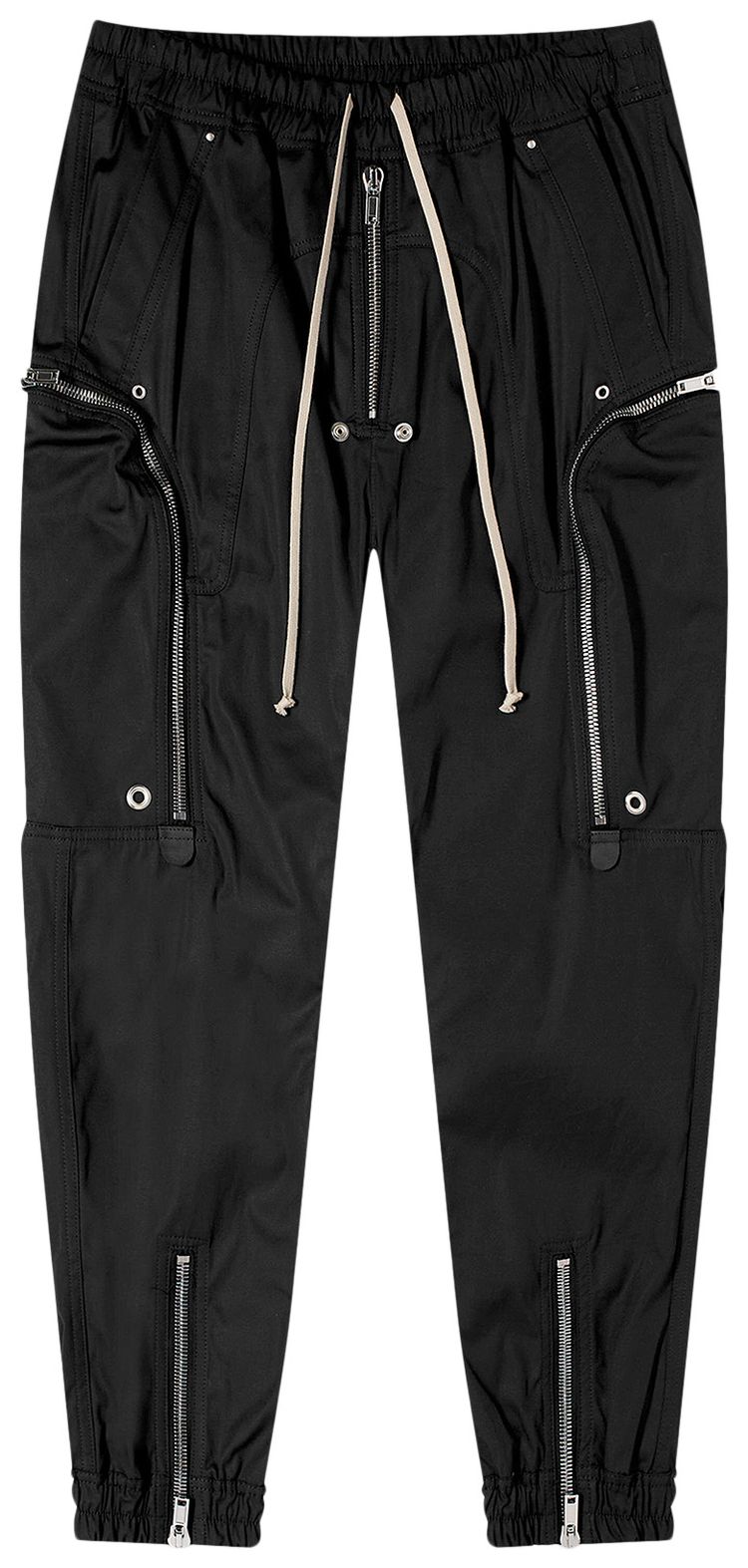 Rick Owens Bauhaus Cargo Trousers Black