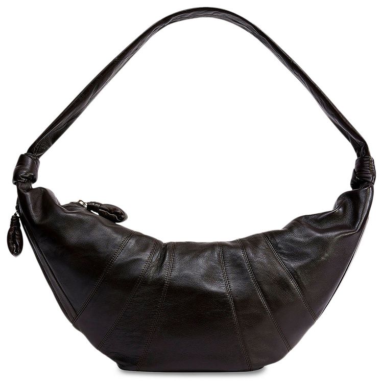 Lemaire Large Croissant Bag Dark Chocolate