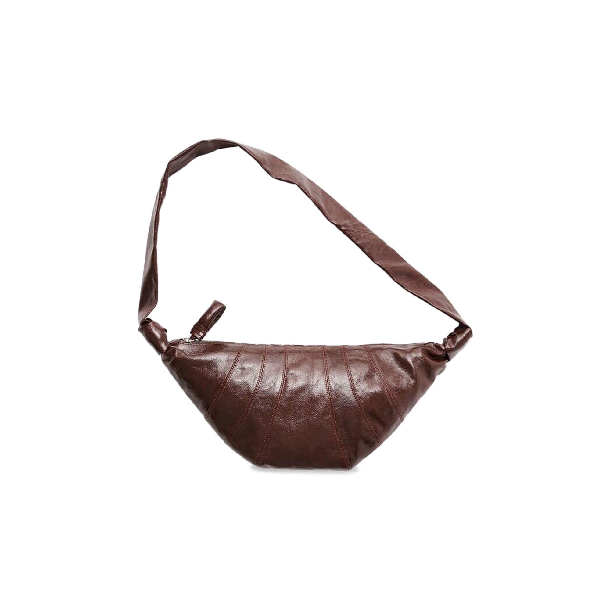 Buy Lemaire Medium Croissant Bag 'Chocolate Fondant