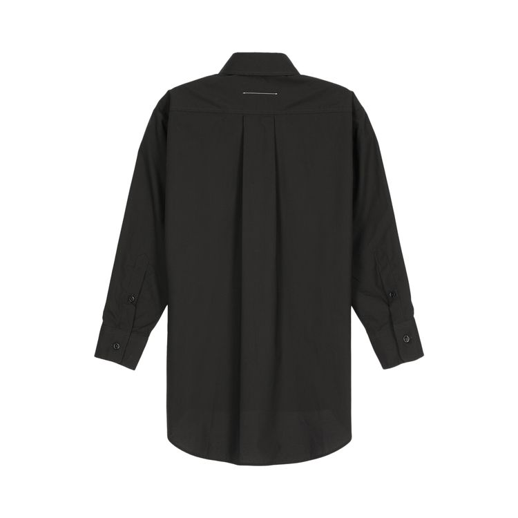 MM6 Maison Margiela Numbers Print Shirt Black