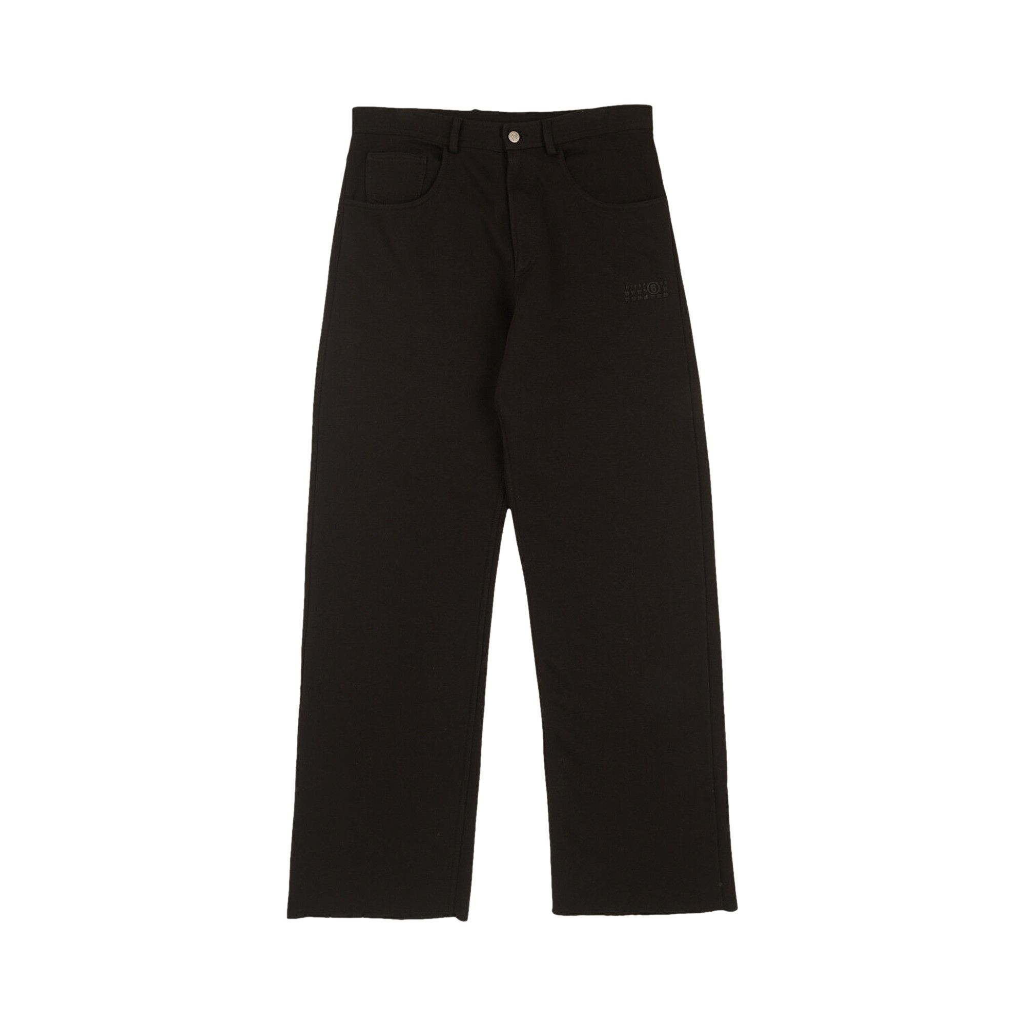 MM6 MAISON MARGIELA KIDS logo-embroidered cotton track pants - White