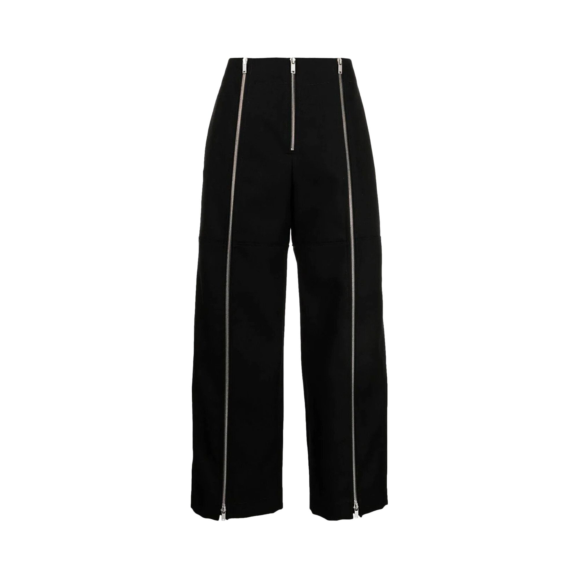 VIP【関税送料無料】希少 JIL SANDER BLACK PANTS Jil Sander Black wide trousers with belt | TheDoubleF