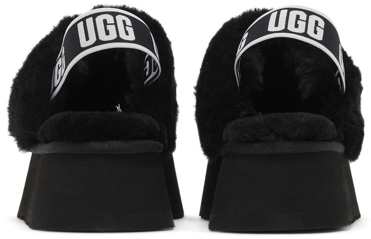 UGG Wmns Funkette Slipper Black