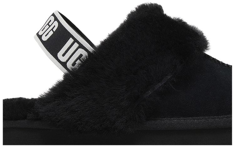 UGG Wmns Funkette Slipper Black