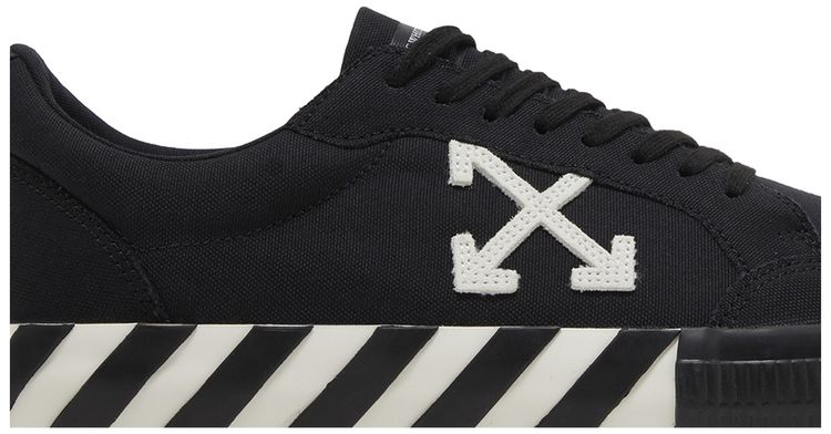 Off White Vulc Sneaker Black White