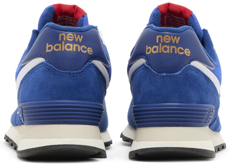 New Balance 574 Royal Blue Gold