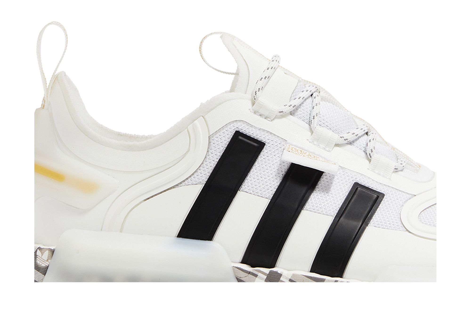 Buy NMD R1 V3 White Gold Plaid ID6712 GOAT UK