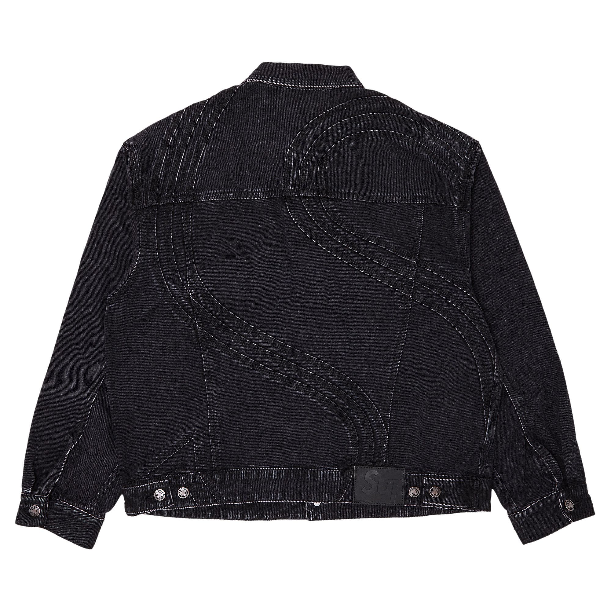 S Logo Denim Trucker Jacket - spring summer 2024 - Supreme