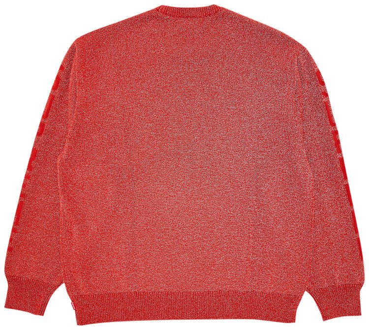 Supreme Reflective Sweater Orange