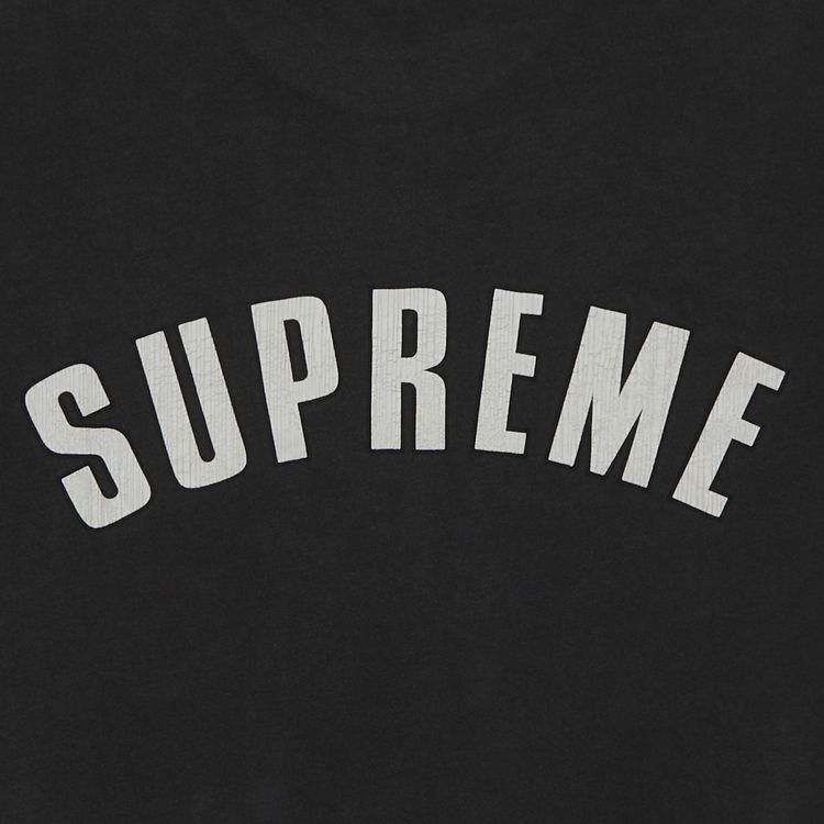 Supreme Cracked Arc Short Sleeve Top Black