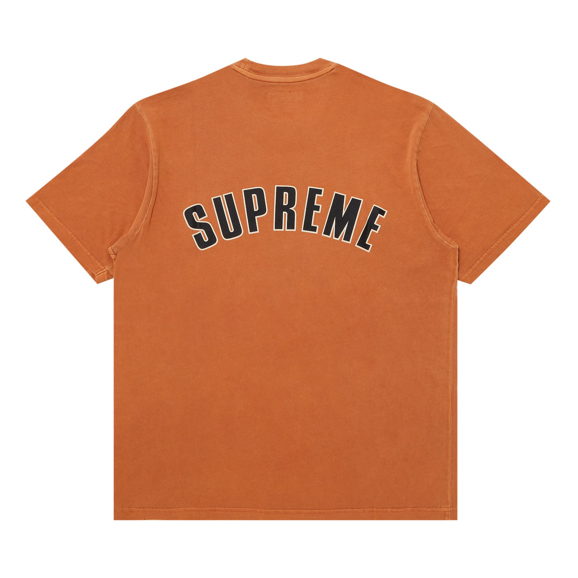 Buy Supreme Cracked Arc Short-Sleeve Top 'Orange' - SS24KN41