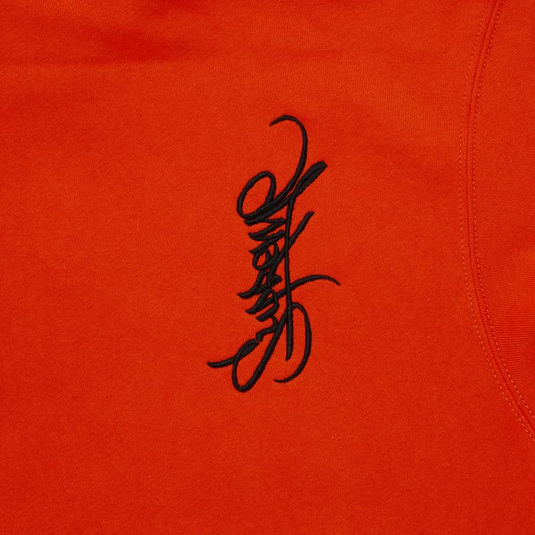 Supreme Tag Hooded Sweatshirt Bright Orange