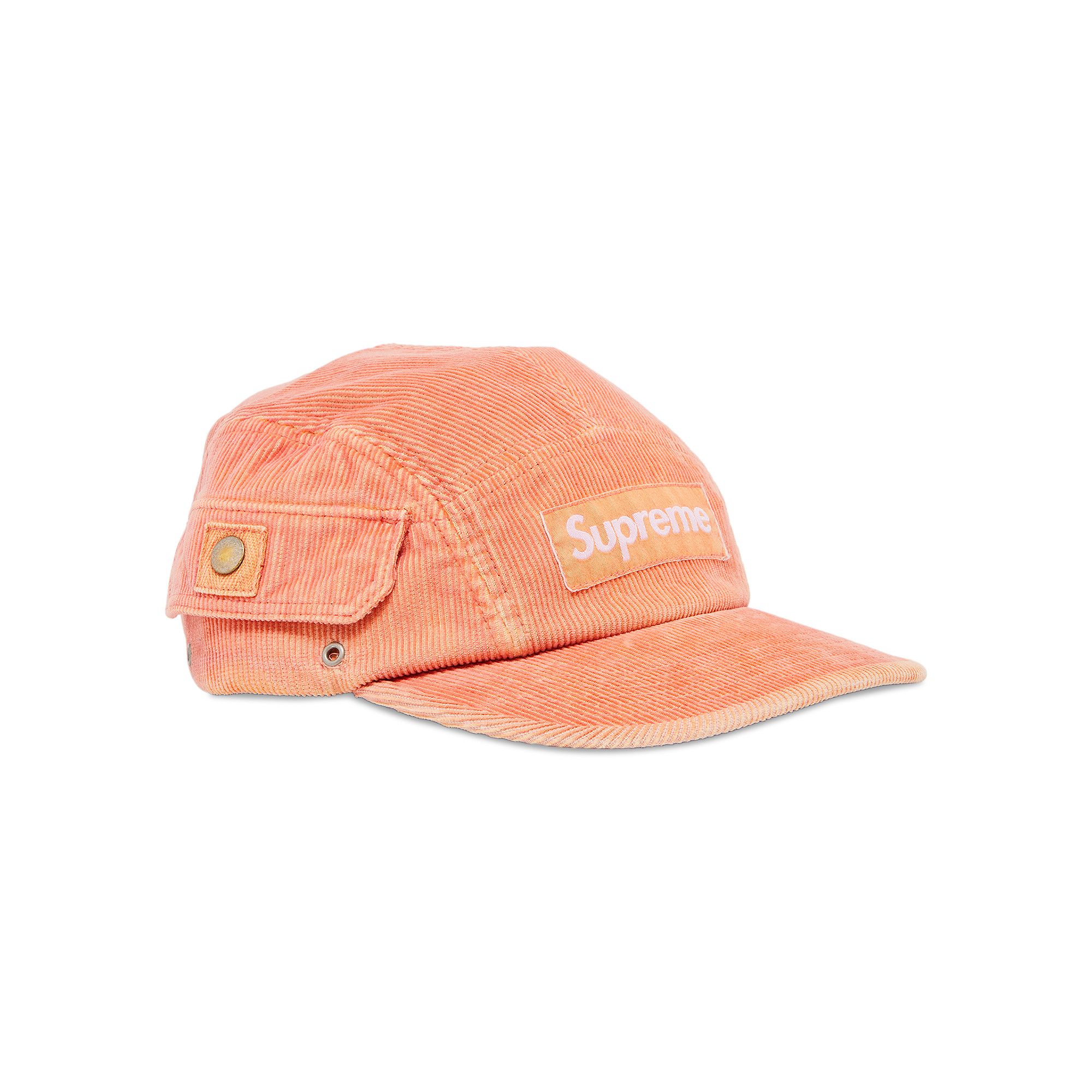 商品画像：Buy Supreme Corduroy Pocket Camp Cap 'Peach' - SS24H27 PEACH 5