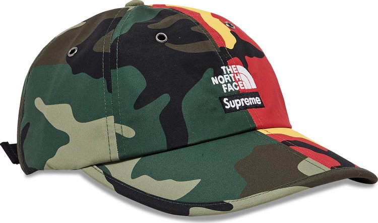 Supreme x The North Face Split 6 Panel Camo