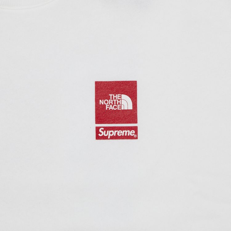 Supreme x The North Face Crewneck White