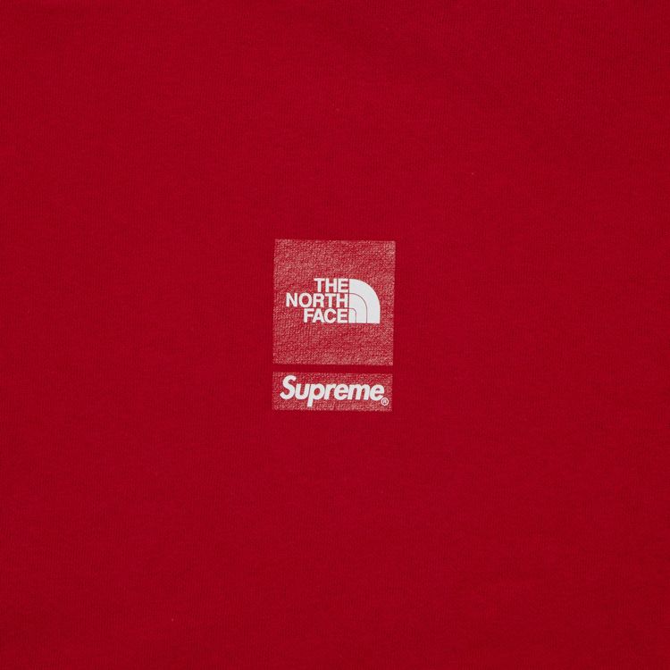 Supreme x The North Face Crewneck Red