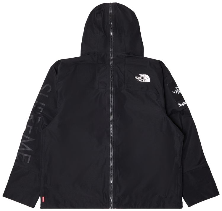 Supreme x The North Face Split Taped Seam Shell Jacket Black