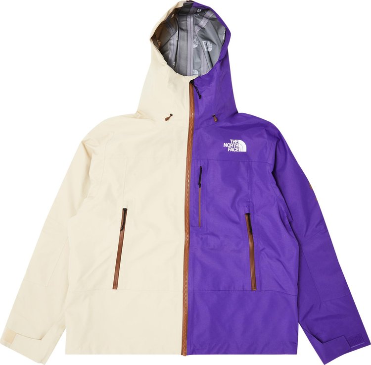 Supreme x The North Face Split Taped Seam Shell Jacket 'Tan'