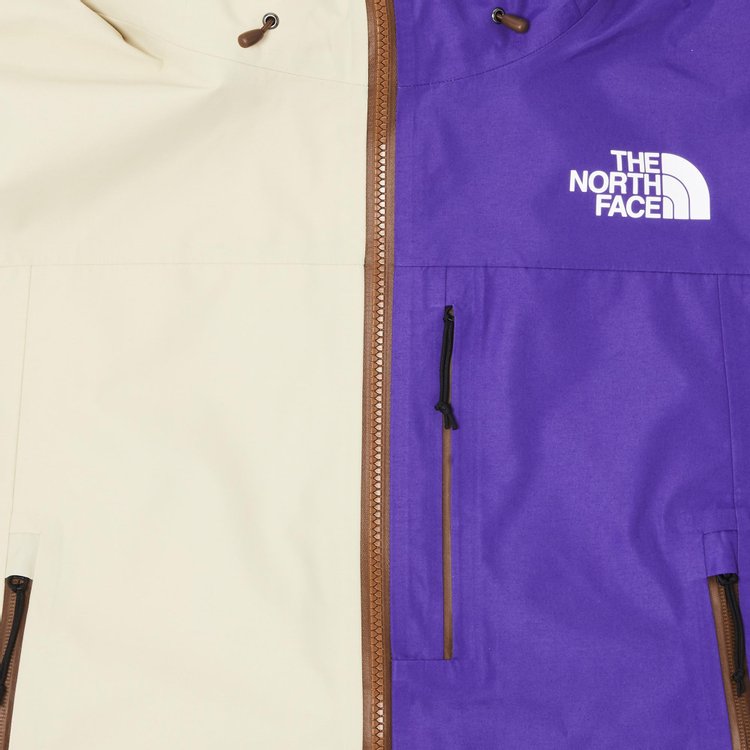 Supreme x The North Face Split Taped Seam Shell Jacket Tan