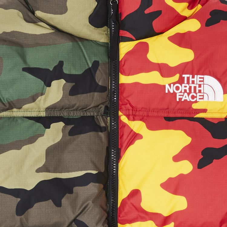 Supreme x The North Face Split Nuptse Jacket Camo