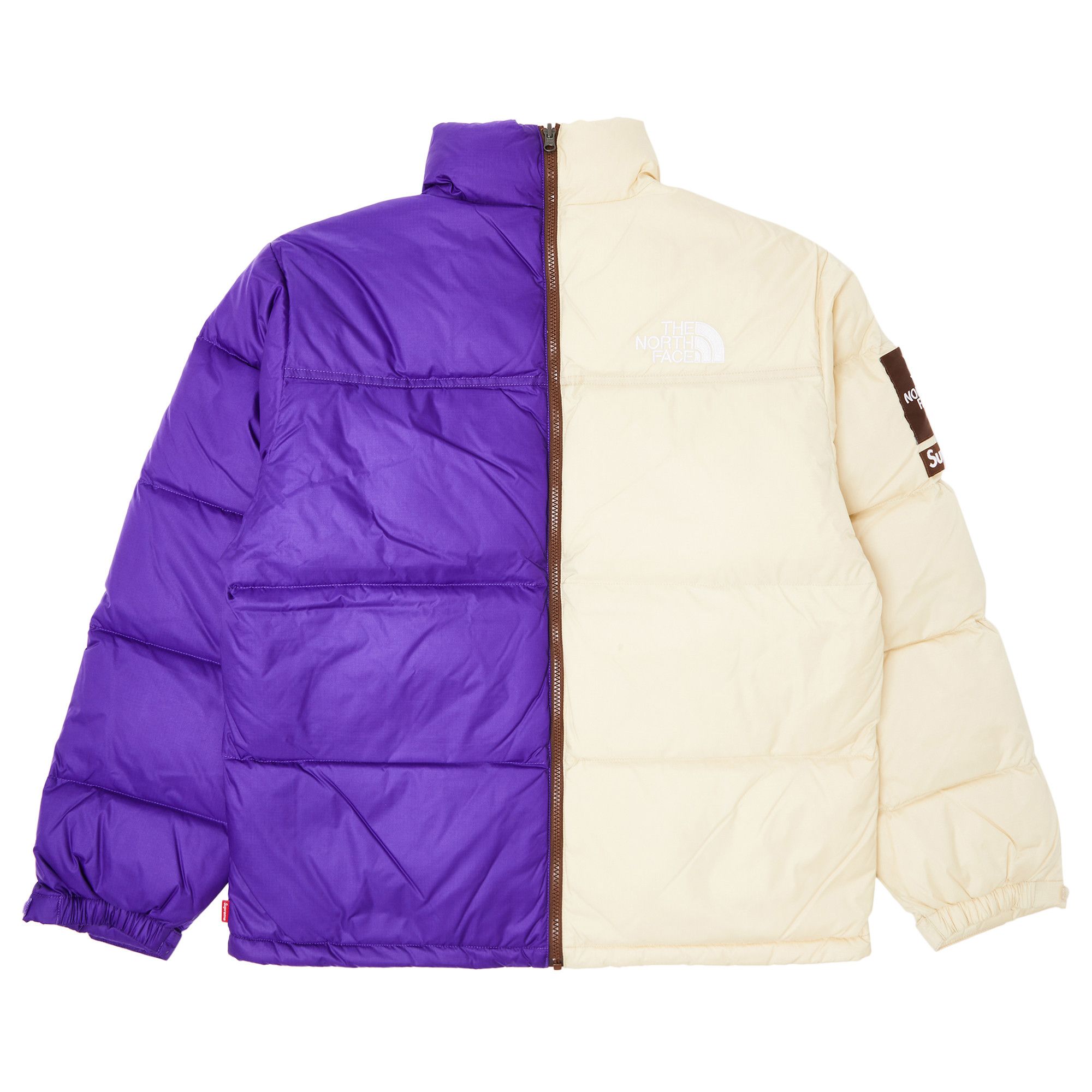 Supreme The North Face Split Nuptse Jacket (SS24) - $398