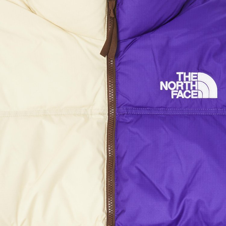 Supreme x The North Face Split Nuptse Jacket Tan