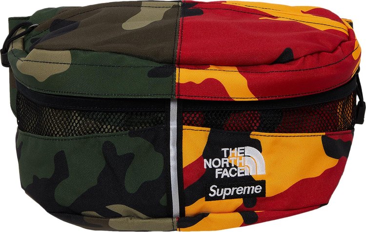 Supreme x The North Face Split Waist Bag Camo