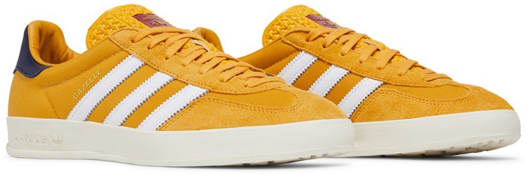 Adidas Gazelle Indoor Preloved Yellow Dark Blue