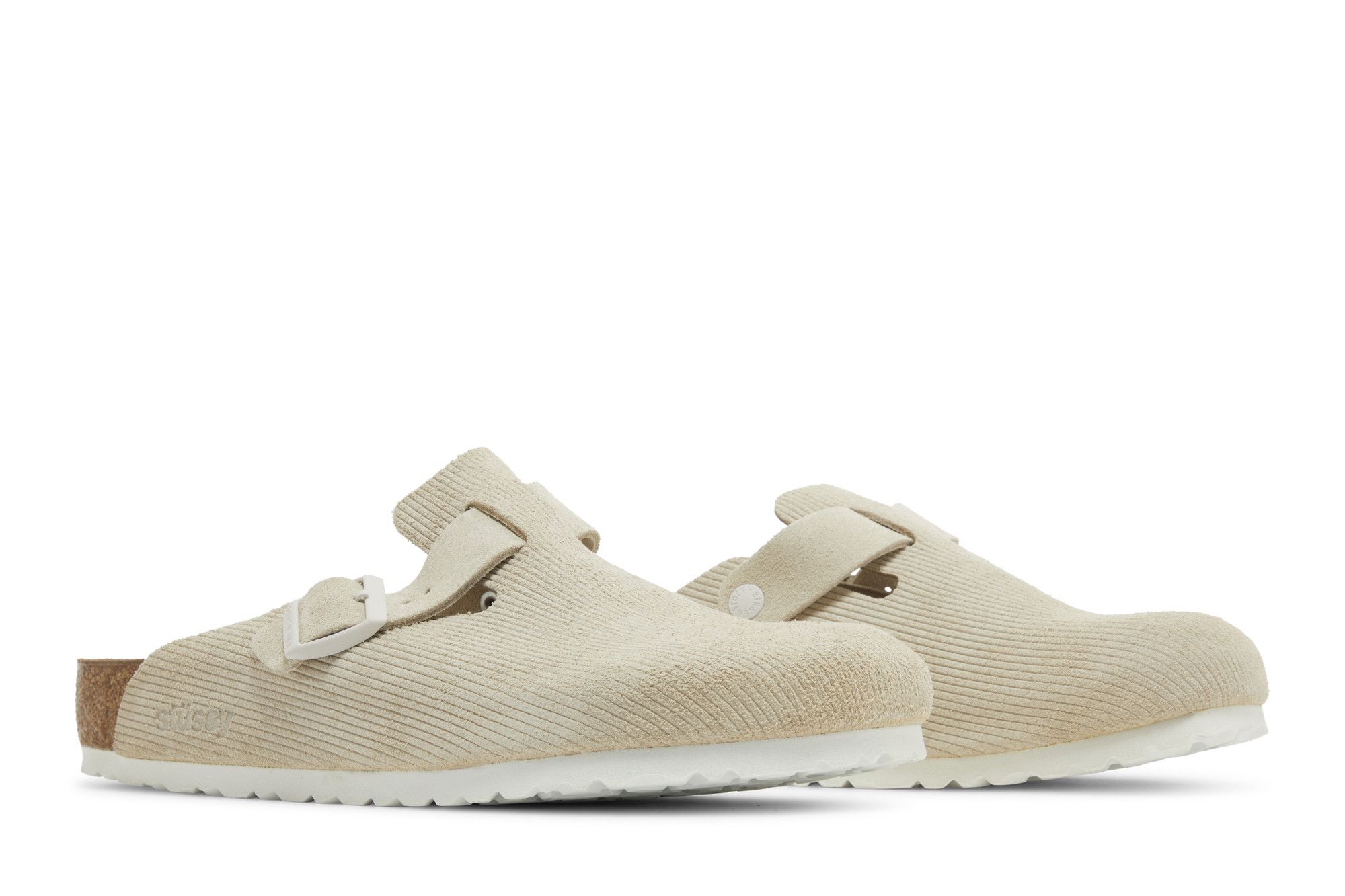 Size 5.5 Stussy x Boston 'Bone'