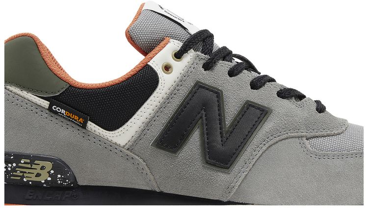 New Balance 574 Rugged Apollo Grey Black
