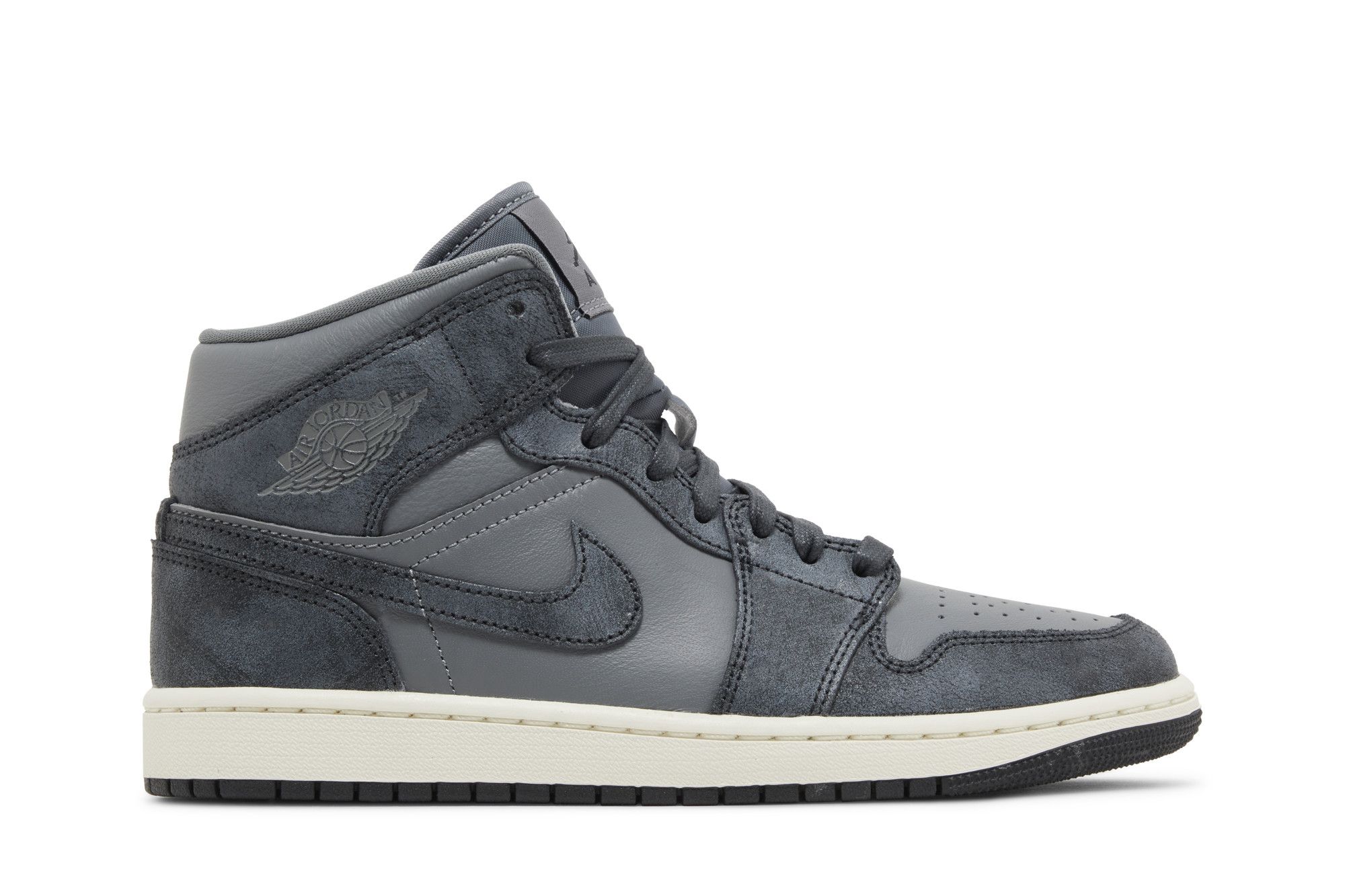 Buy Wmns Air Jordan 1 Mid Distressed Smoke Grey FJ3448 001 GOAT CA