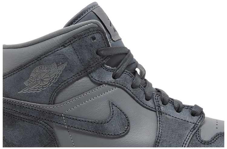Wmns Air Jordan 1 Mid Distressed Smoke Grey