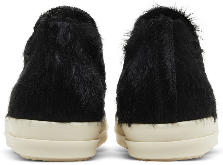 Rick Owens Strobe Low Black Cow Fur