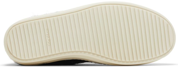 Rick Owens Strobe Low Black Cow Fur